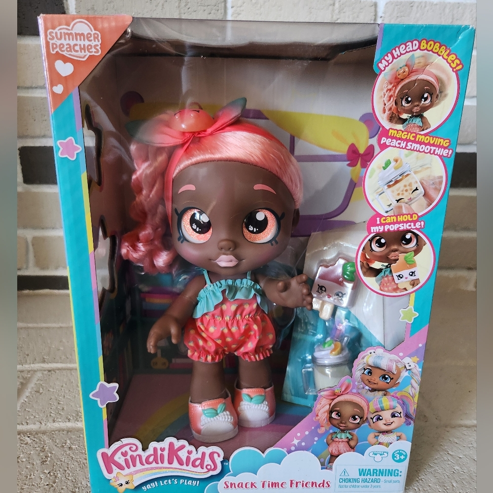 KindiKids Summer Peaches Doll